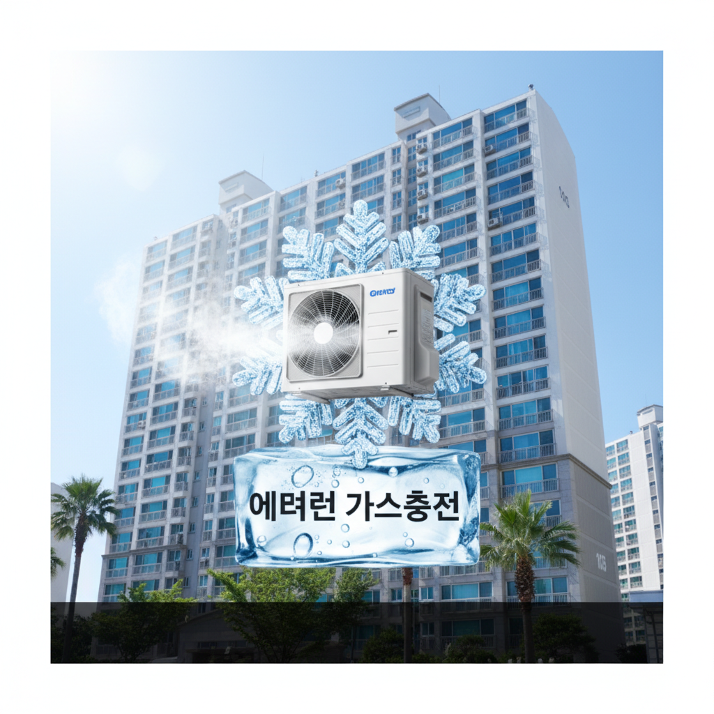 대전 중구 대흥동 에어컨 가스충전, 시원함 되찾은 후기 | 에어컨마법사