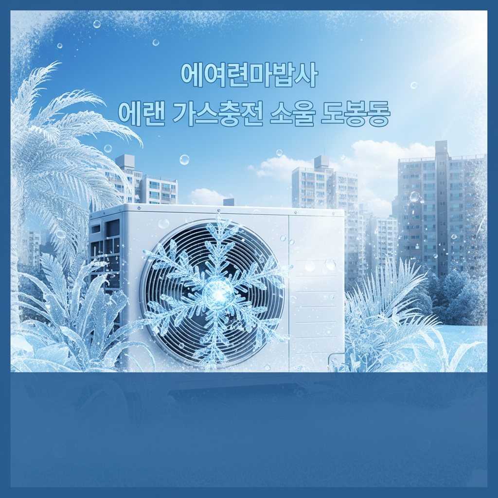 도봉동 에어컨 가스충전 시원하게 해결한 실제 이야기 | 에어컨마법사