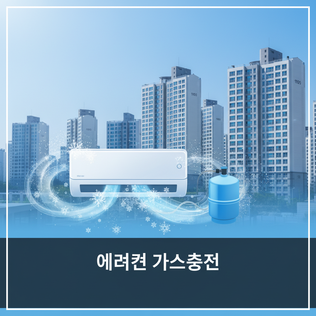 암사1동 에어컨 가스충전 냉동사이클 점검 후기 | 에어컨마법사